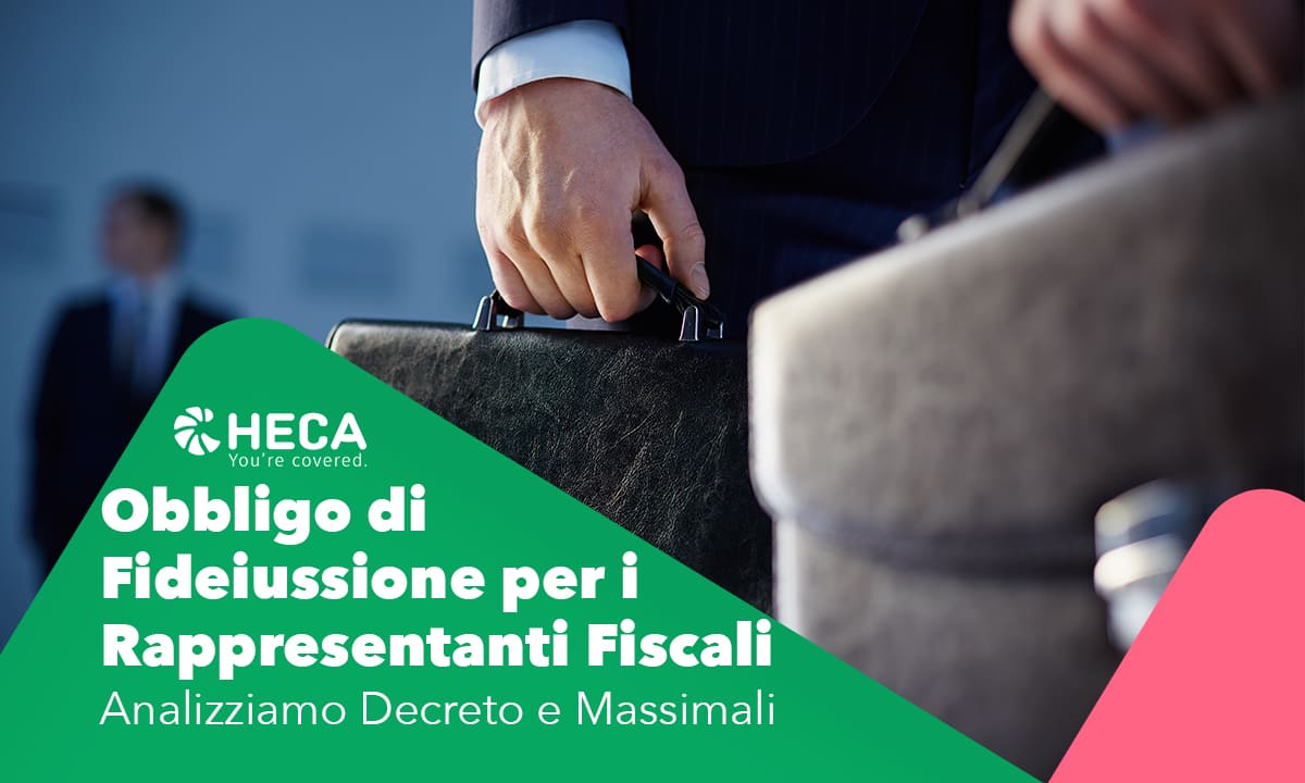 Obbligo di fideiussione per i rappresentanti fiscali